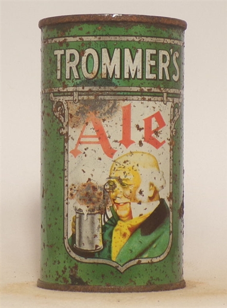 Trommer's Ale Opening Instructional Flat Top