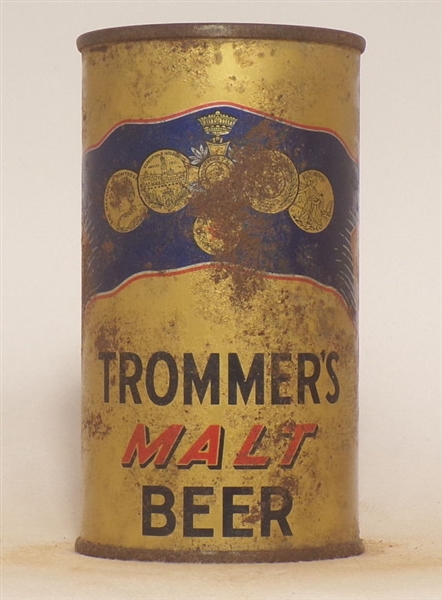 Trommer's Malt Beer Opening Instructional Flat Top #1