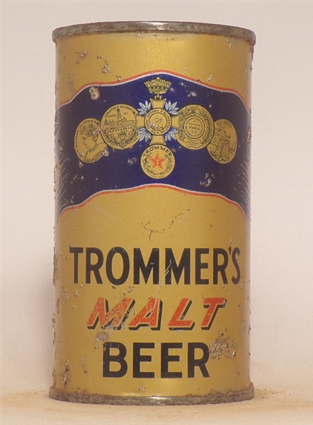 Trommer's Malt Beer Opening Instructional Flat Top #2