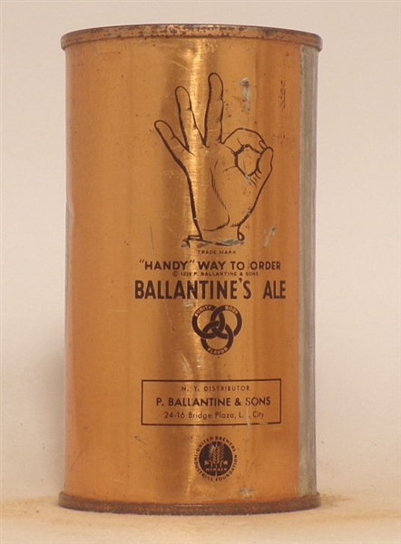 Ballantine Ale Flat Top #4