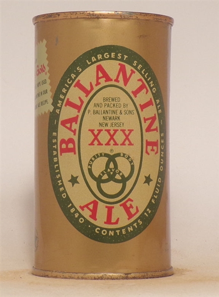 Ballantine Ale Flat Top #12