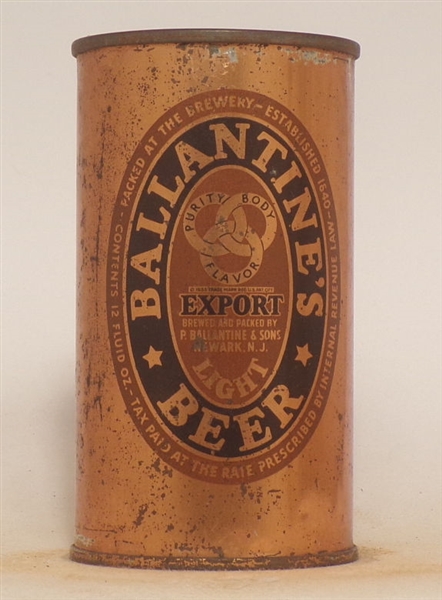 Ballantine Beer Flat Top #1