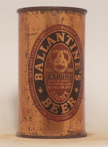 Ballantine Beer Flat Top #9