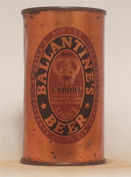 Ballantine Beer Flat Top #10