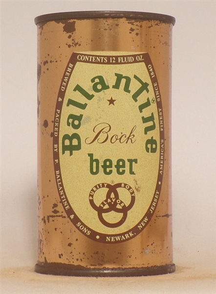 Ballantine Bock Flat Top #25