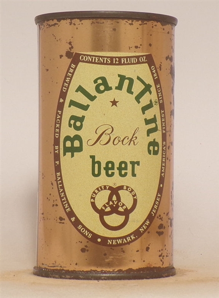 Ballantine Bock Flat Top #25