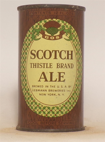 Scotch Thistle Brand Flat Top #1