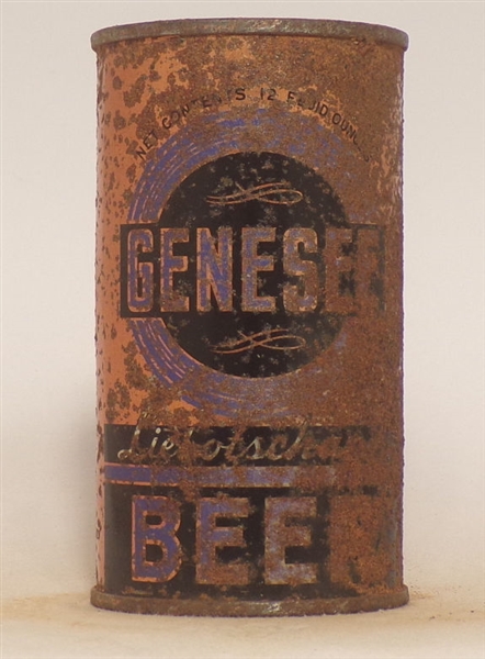 Genesee Beer Opening Instructional Flat Top #1