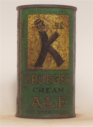 Krueger Ale Opening Instructional Flat Top