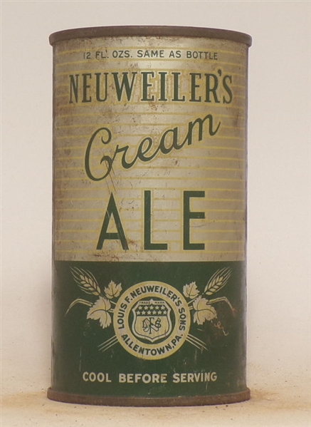 Neuweiler Ale Opening Instructional Flat Top