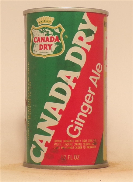 Canada Dry Phillies Soda Tab Top #2