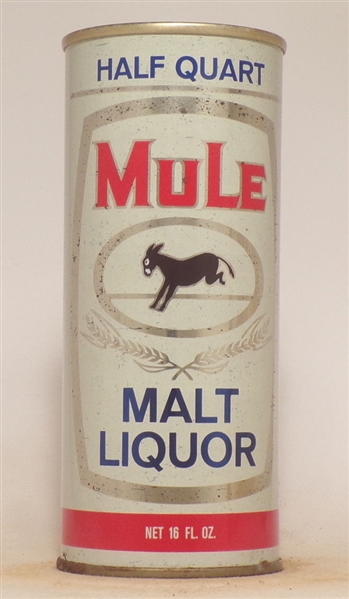 Mule Malt Liquor 16 Ounce Tab Top