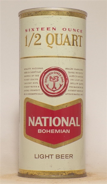 National Bohemian 16 Ounce Tab Top