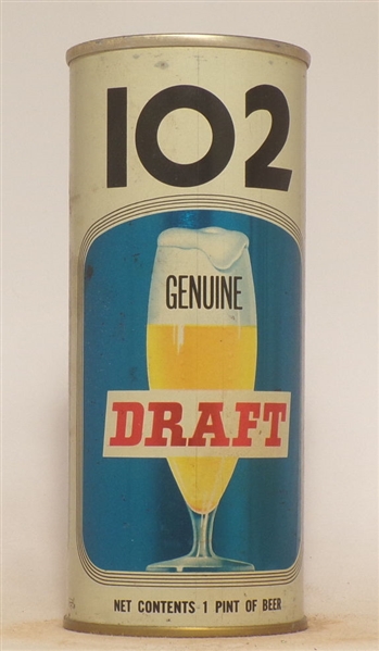 102 Draft 16 Ounce Tab Top