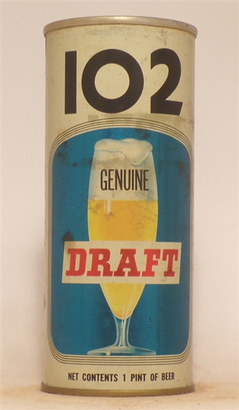 102 Draft 16 Ounce Tab Top