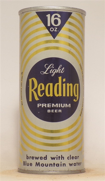 Reading 16 Ounce Tab Top