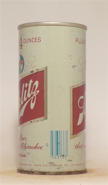 Schlitz 14 Ounce Tab Top