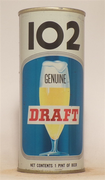 102 Draft 16 Ounce Tab Top