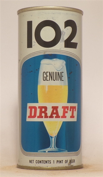 102 Draft 16 Ounce Tab Top