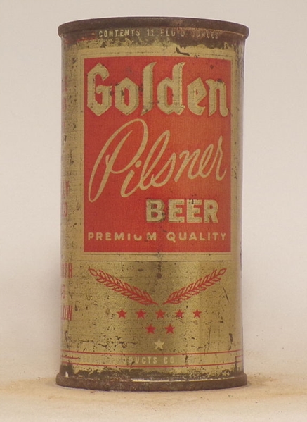 Golden Pilsener 11 Ounce Flat Top