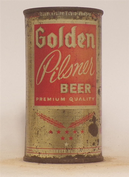 Golden Pilsener 11 Ounce Flat Top