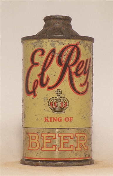 El Rey Inverted Rib Flat Bottom Cone Top