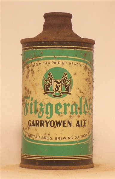 Fitzgerald's Garryowen Ale J Spout Cone Top