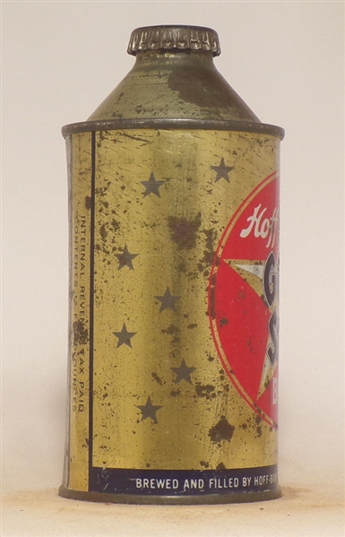 Hoff Brau Gold Star Cone Top