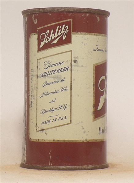 Schlitz Flat Top