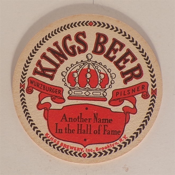 Kings Beer Coaster #1