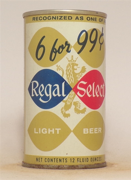 Regal Select Tab Top #2