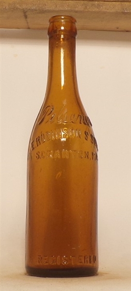 Robinson's Sons Bottle, Scranton, PA