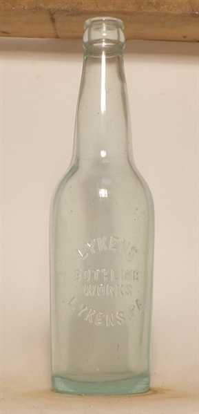 Lykens Bottling Works Bottle, Lykens, PA