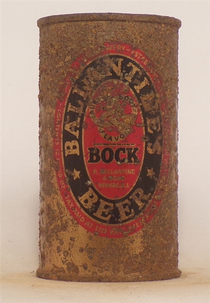 Ballantine Bock Flat Top