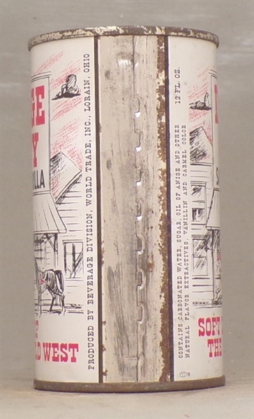 Dodge City Sarsaparilla Soda Insert Tab, Lorain, OH