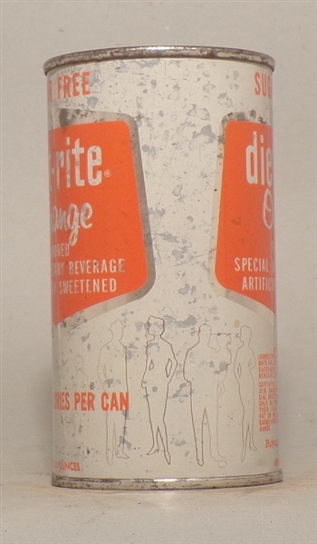 Diet-Rite Orange Soda Flat Top, Granite City, IL