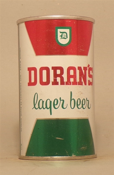 Doran's Lager Beer Tab Top, Canada