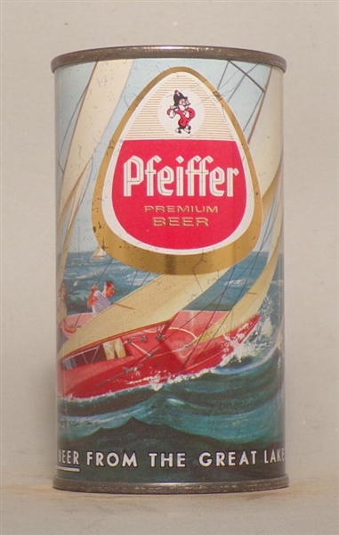 Pfeiffer Flat Top - Sailing. Beautiful graphics! Detroit, MI