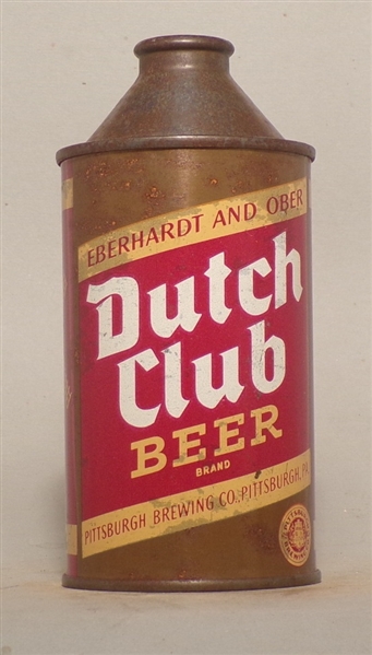 Dutch Club Cone Top, Pittsburgh, PA