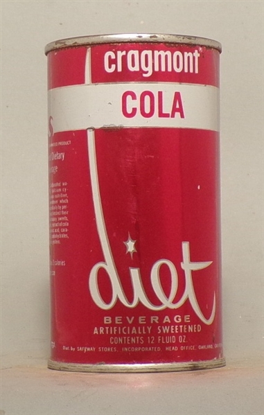 Cragmont Diet Cola Flat Top, Oakland, CA