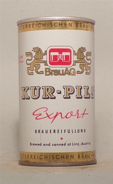 BrauAG Kur-Pils Tab Top from Austria