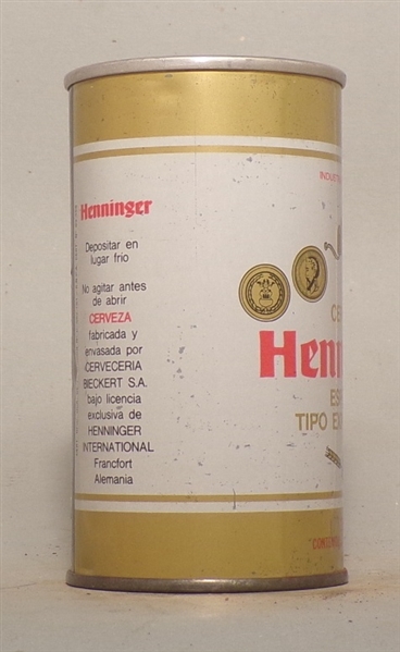 Henninger Tab Top from Artgentina
