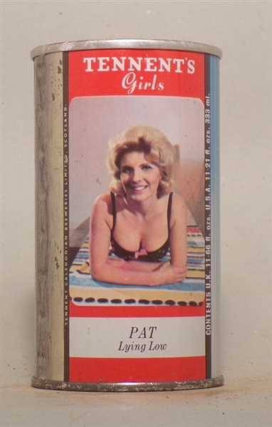 Tennents Girls (Pat Lying Low) Straight Steel Tab Top from Scotland