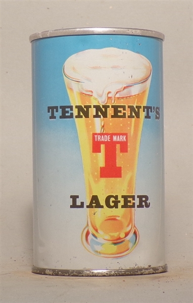 Tennents Girls (Pat Lying Low) Straight Steel Tab Top from Scotland