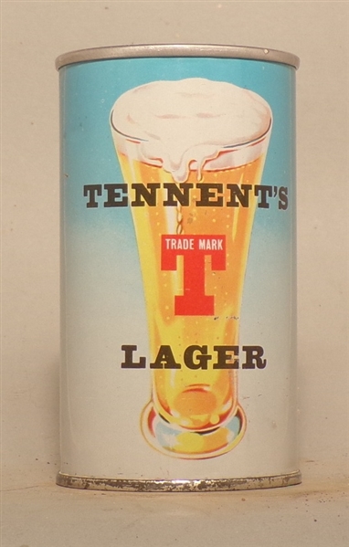Tennents Girls (Susan On Parade) Straight Steel Tab Top from Scotland