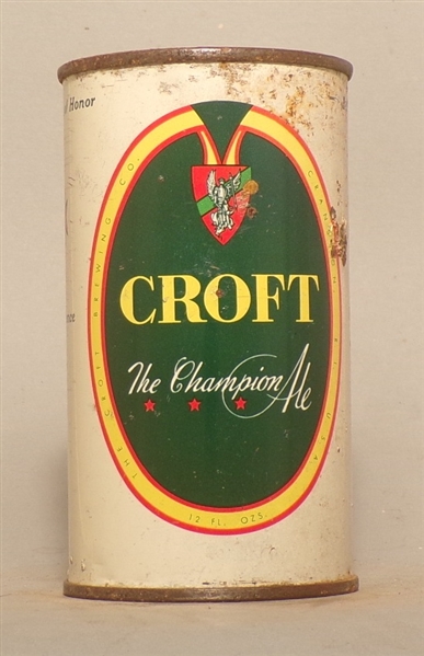 Croft The Champion Ale Flat Top, Cranston, RI