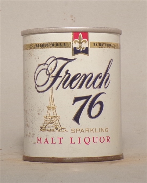 French 76 Malt Liquor 8 Ounce U-Tab, Baltimore, MD