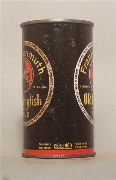 Frankenmuth Old English Ale Flat Top, Frankenmuth, MI