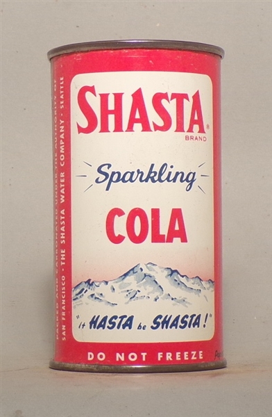 Shasta Cola Flat Top, San Francisco and Seattle