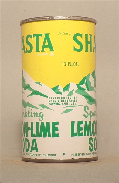 Shasta Lemon Lime Flat Top, Hayward, CA
